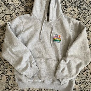 stussy grey hoodie